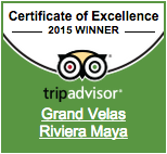 TripAdvisor Certificat d'Excellence - Grand Velas Riviera Maya