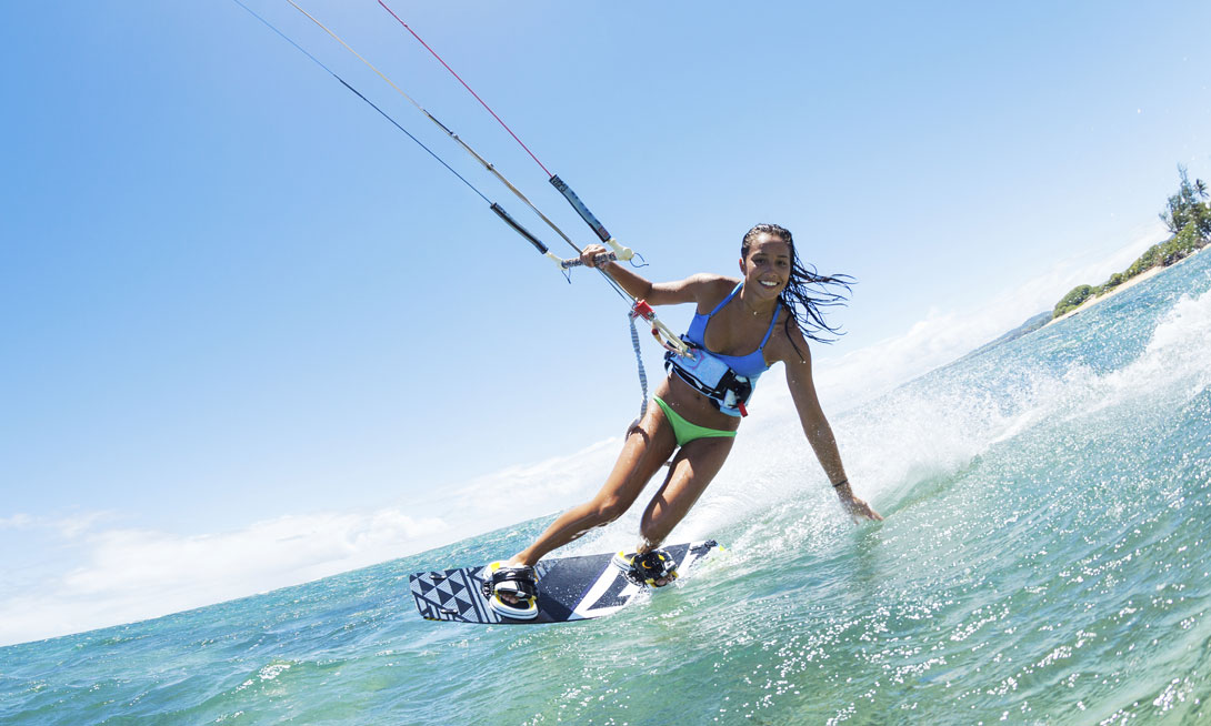 Kitesurfing at Grand Velas Riviera Maya - Playa del Carmen