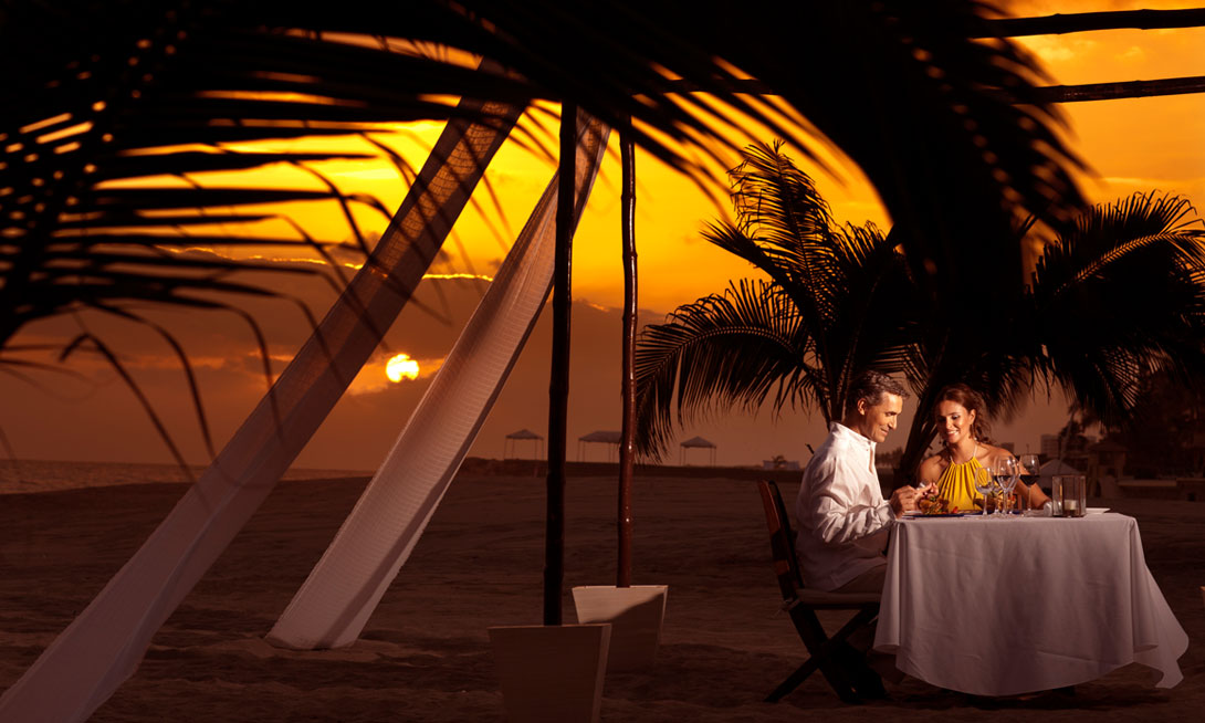 Cena romantica al Grand Velas Riviera Maya - Messico