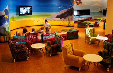 Atividades do Clube Infantil no Grand Velas