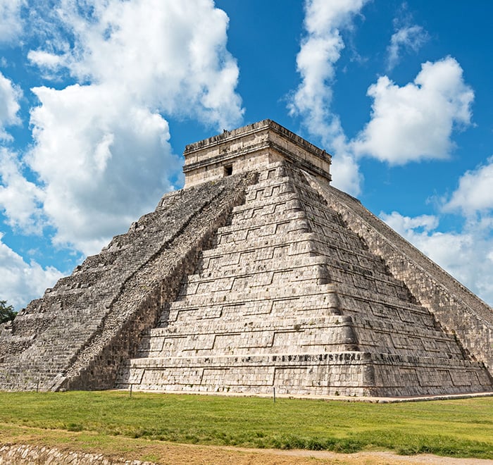 Mayan Ruins in Tulum of Mexico