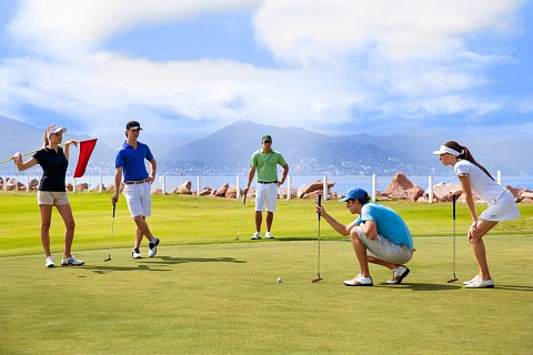 Marina Vallarta's 18-hole golf course Marina Vallarta's 18-hole golf course