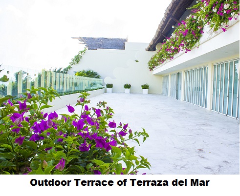 Outdoor Terrace of Terraza Del Mar Outdoor Terrace of Terraza Del Mar