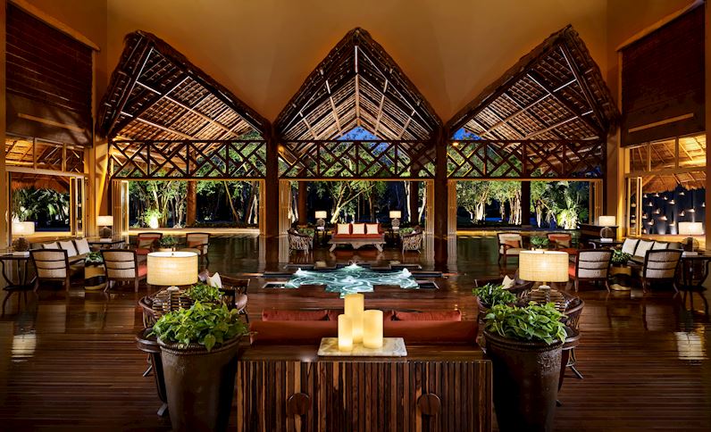 Zen lobby at Grand Velas Riviera Maya